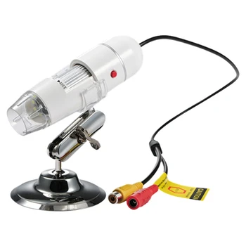 400X-1000-USB Mikroszkóp Szakmai Kommunikáció Érzékelő TV/AV Interfész Digitális Mikroszkóp Elektronika US Plug