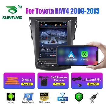 9,7 Hüvelykes Tesla Stílus 2 Din Android autórádió Toyota RAV4 2009-2013 Sztereó Autó Multimédia Lejátszó DVD GPS Navigáció