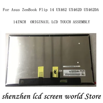 EREDETI ASUS Zenbook 14 UX462FA UX462D UX462DA LCD érintőképernyő közgyűlés laptop1920X1080