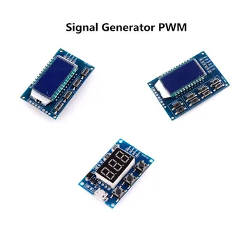 Jelgenerátor PWM Impulzus Frekvencia terhelhetőség Állítható Modul LCD Kijelző 1Hz-150Khz 3.3 V-30V PWM Testület Modul