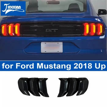 JIDIXIAN Autó Hátsó hátsó Lámpa Lámpa, Dekorációs Fedél Ford Mustang 2018 2019 2020 2021 2022 2023 Fel a hátsó lámpája Fedezze Tartozékok