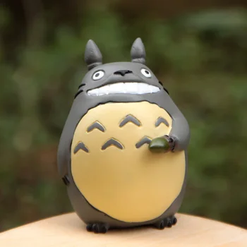 Kedves Rajzfilm & Anime chihiro szellemországban Szép Totoro Macska Makk DIY akciófigura Otthon Kert Dekoráció Gyanta Figuries
