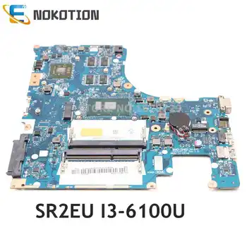 NOKOTION BMWQ1 BMWQ2 NM-A481 Fő tábla A Lenovo IdeaPad 300-15ISK Laptop Alaplap SR2EU I3-6100U CPU 2GB GPU