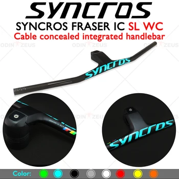 Syncros 2022 FRASER IC SL WC -20° Teljes Szénszálas MTB Kerékpár Integrált Kormány Szár 70/80/90*740mm Kerékpár Kiegészítők