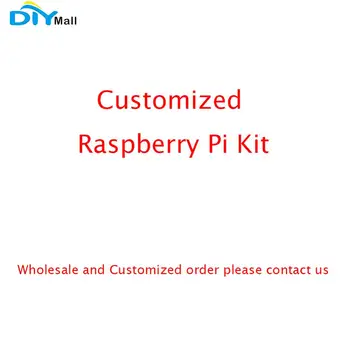Személyre szabott Raspberry Pi Kit elektronikus alkatrészek