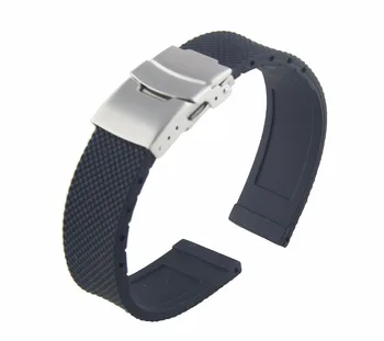 Szilikon Gumi Óra Zenekar 20mm 22mm 24mm gumi Heveder Watchbands csere Samsung a Felszerelés Timex a seiko