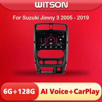 WITSON AI HANG Android 11 Sztereó Multimédia GPS Navigációs sztereó A Suzuki Jimny 3 2005 2006 2007 2008 2009 2010 2011 - 2019