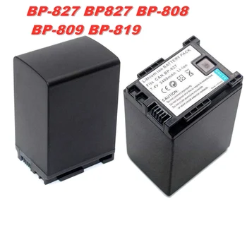 1db 3400mAh BP-827 BP827 BP-808 BP-809 BP-819 Akkumulátor, Canon HG31 XA10 HF20 HF10 HF100 HF100E HG20 HG21 HF11 HFS100, BP-827