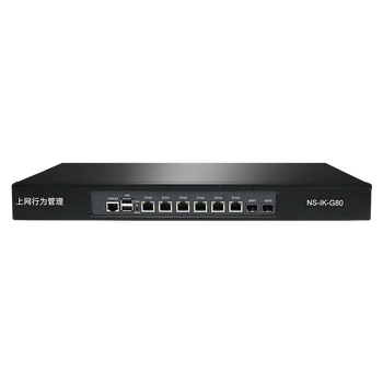 6*Ethernet 2*SFP Pfsense 1U Tűzfal Hardver B75 i5 3470 3.20 GHz-es Rack szerelhető Hálózati Tűzfal Szerver