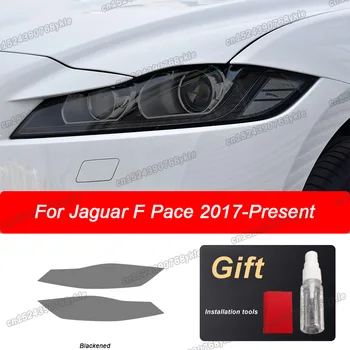 Autó Fényszóró Film Protector Átlátszó TPU Matrica A Jaguar F Ütemben 2017 2018 2019 2020 2021 2022 f-tempót anti-semmiből stílus