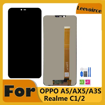 Az OPPO A5 / A3s / AX5 CPH1803 LCD Kijelző érintőképernyő Digitalizáló Közgyűlés Az Oppo Realme 2 / Realme C1 Képernyő Cseréje
