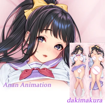 Dakimakura Anime Gyönyörű Lány, kétoldalas Nyomtatás életnagyságú Párnába Borító