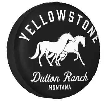Dutton Ranch Yellowstone Pótkerék Fedél Táska Tok a Suzuki Mitsubish Vízálló porálló Autó Kerék Kiterjed 14