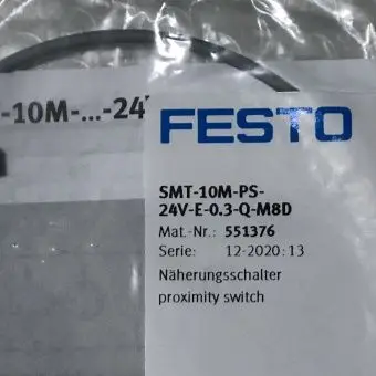 FESTO Közelség érzékelő 551376 SMT-10M-PS-24V-E-0,3-Q-M8D SMT