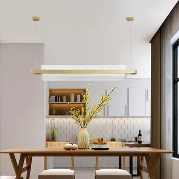 Led Medál Fény Lámpa Art Hosszú étkezőasztal Csillár egyszerű, modern, hosszú hivatal tea szoba bár