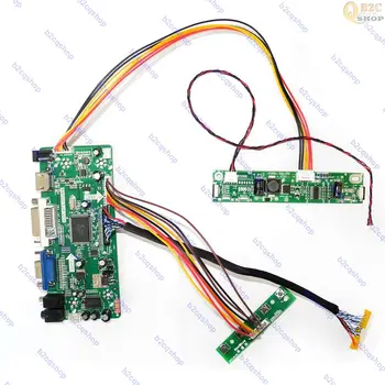 NT68676 LCD/LED Képernyő Vezérlő Tábla Diy Monitor Készlet LTM230HT05 1920X1080, HDMI-kompatibilis+DVI+VGA+Audió
