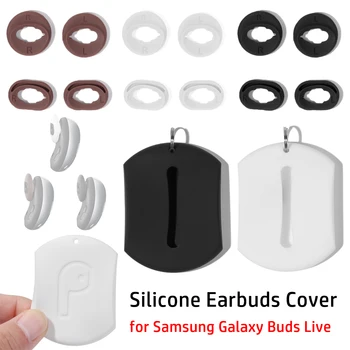 Puha Csere Szilikon Füldugók Fedezze Eartips Fül Kap A Tároló Tok Samsung Galaxy Rügyek Élő Bluetooth Fülhallgató