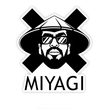 Személyiség Hip-Hop Sztár MiyaGi Autó Matricák Motoros Matrica Vízálló Naptej PVC