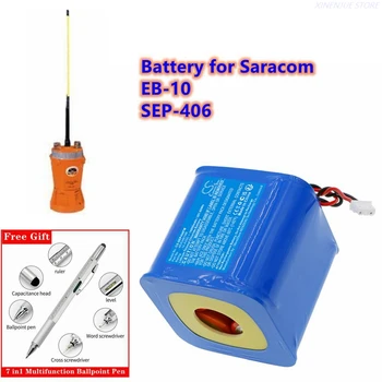 Tengeri Biztonsági Eszközök Bevezetése Akku 14,4 V/14000mAh 4ER34615M a Saracom EB-10, SEP-406
