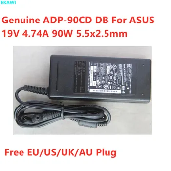 Valódi ADP-90CD DB 19V 4.74 EGY 90W 5.5x2.5mm ADP-90CD CB AC Adapter Laptop Tápegység Töltő