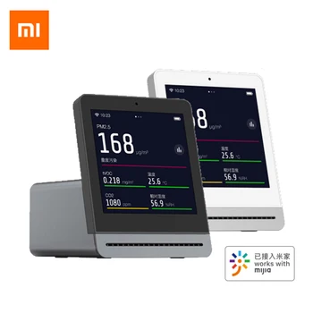 Xiaomi ClearGrass Levegő monitor Touch Retina IPS kijelző Mobil gombnyomással pm2.5 APP Vezérlő, Tiszta Fű Levegő Érzékelő