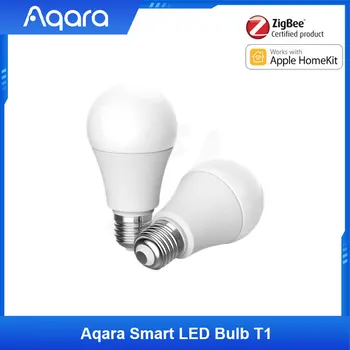 ÚJ Aqara Smart LED Izzó T1 Zigbee 3.0 E27 2700K-6500K Fehér Színű Intelligens Otthon Távoli LED Lámpa Xiaomi mihome Homekit
