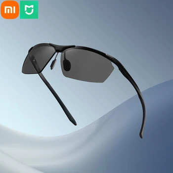 Új, Eredeti Xiaomi Mijia Sport Napszemüveg Ívelt Nylon Nagy Felbontású Polarizáló Lencsék az UV Védelem Olaj Szennyezés Megelőzése
